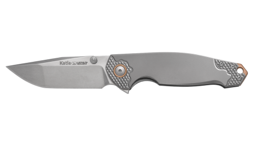 Nóż składany Viper Katla Grey Titanium 3D, Stonewashed M390 by Jesper Voxnæs (V5982TI3D)-1 51438