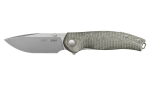Nóż składany Viper Vale Green Canvas Micarta, Stonewashed MagnaCut by Jesper Voxnæs (V6006CV)
