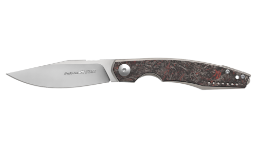 Nóż składany Viper Belone Titanium/Dark Matter Red Fat Carbon, Satin M390 by Jesper Voxnæs (V5970TIFCR)-1 51551