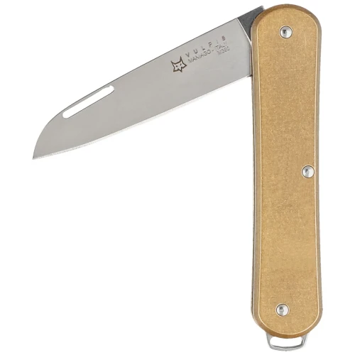 Scyzoryk Fox Vulpis Brass, Polished M390 (FX-VP130 OT)-1 51556