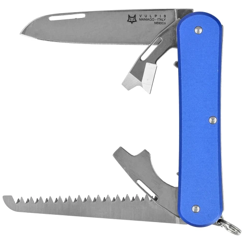 Scyzoryk Fox Vulpis S4 Sky Blue Aluminium, Polished N690Co (FX-VP130-S4 SB)-1 51561