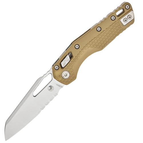 Nóż składany Microtech MSI S/E OD Green Polymer, Stonewashed P/S M390MK by Tony Marfione (210T-11PMOD)-1 51591