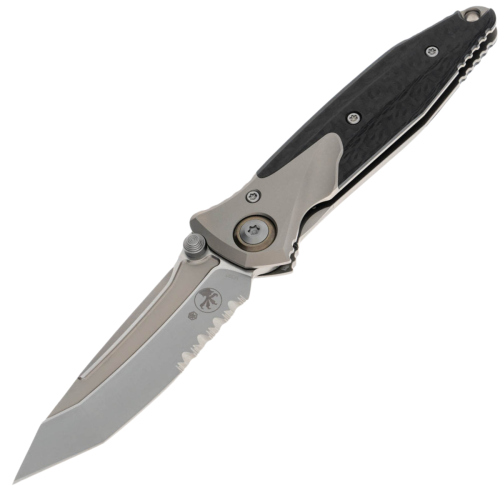 Nóż składany Microtech Socom Bravo Mini T/E Carbon Fiber /Titanium, Bead Blasted P/S M390 by Tony Marfione (261M-8CFTI)-1 51596