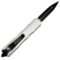 Nóż automatyczny OTF Microtech Dirac D/E Clear Aluminium, Black M390 by Tony Marfione (225-1CR)-2 51599
