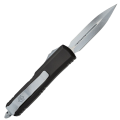 Nóż automatyczny OTF Microtech UTX-85 D/E Steamboat Willie Signature Black Aluminium, Antique White M390 by Tony Marfione (232-1SB)-2 51602