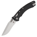 Nóż składany Microtech Amphibian Ram-Lok S/E Fluted Black G-10, Stonewashed P/S M390MK by Tony Marfione (137RL-11FLGTBK)