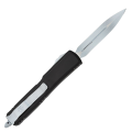 Nóż automatyczny OTF Microtech Ultratech D/E Steamboat Willie Signature Black Aluminium, Antique White M390 by Tony Marfione (122-1SB)-2 51608