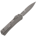Nóż automatyczny OTF Microtech Glykon Bayonet Natural Clear Aluminium/Apocalyptic Titanium, Apocalyptic M390 by Tony and Sean Marfione (184-10APNC)-2 51612