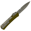 Nóż automatyczny OTF Microtech Glykon Bayonet OD Green Aluminium/Apocalyptic Titanium, Apocalyptic M390 by Tony and Sean Marfione (184-10APOD)-2 51613