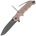 Nóż składany Extrema Ratio Glauca G1 Anticorodal Aluminium, Burnishing N690 (04.1000.0179/TM)-1 51615