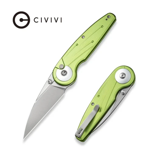 Nóż składany Civivi Starflare Lime Green Aluminium, Satin Nitro-V (C23052-3)-1 51637