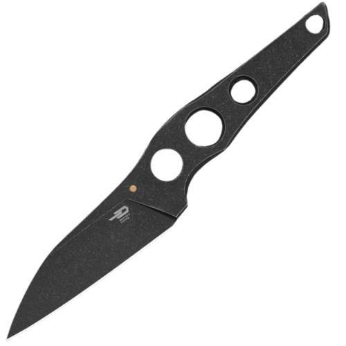 Nóż Bestech VK-Core Black Stonewashed, Black Stonewashed 14C28N by Vulpex Knife (BFK05B)-1 51691