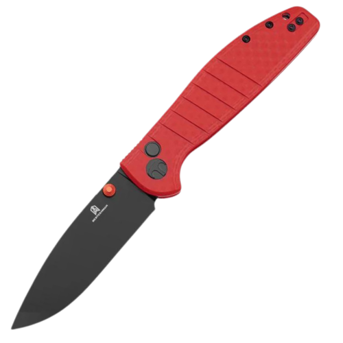 Nóż składany Bestechman Goodboy Red G10, Black PVD D2 by Keanu (BMK04L)-1 51692
