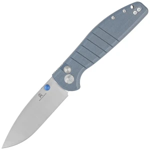 Nóż składany Bestechman Goodboy Blue G10, Stonewashed/Satin D2 by Keanu (BMK04I)