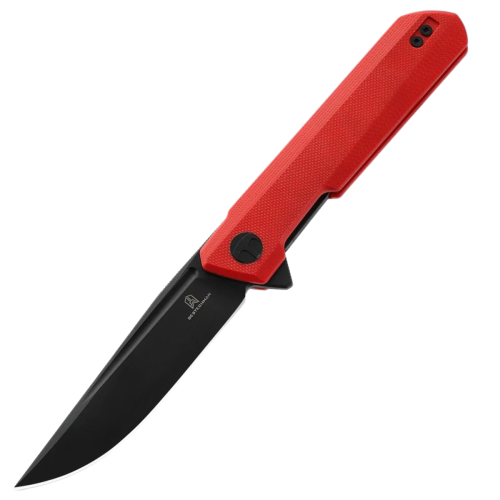 Nóż składany Bestechman Dundee Red G10, Black PVD D2 by Ostap Hel (BMK01L)-1 51698