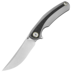 Nóż składany Bestech Sambac Marble Carbon Fiber/Titanium Stonewashed/Satin Magnacut by Ostap Hel (BT2402C)