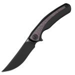 Nóż składany Bestech Sambac Purple Haze Carbon, Titanium, Black PVD Magnacut by Ostap Hel (BT2402B)