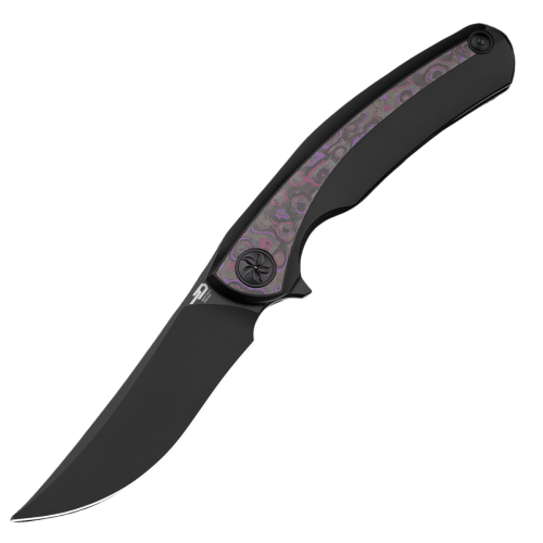 Nóż składany Bestech Sambac Purple Haze Carbon, Titanium, Black PVD Magnacut by Ostap Hel (BT2402B)-1 51705