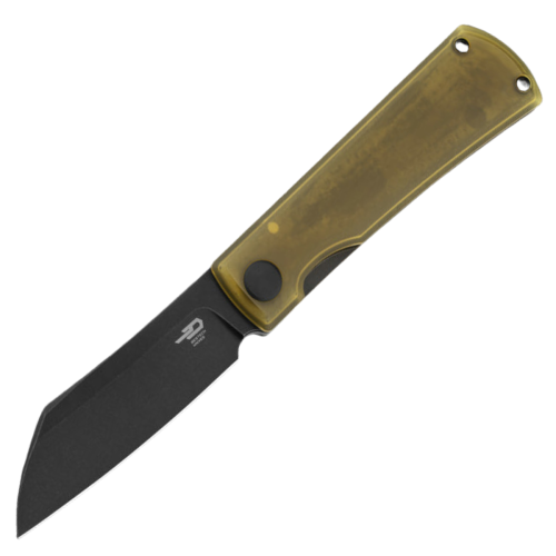 Nóż składany Bestech Bruv Black/Bronze Bead Blasted/Ultem Titanium, Black Stonewashed M390 by Galovic Design (BT2401C)-1 51707