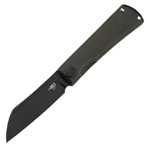 Nóż składany Bestech Bruv Black/Bronze Stonewashed/Titanium, Black Stonewashed M390 by Galovic Design (BT2401B)-1 51708