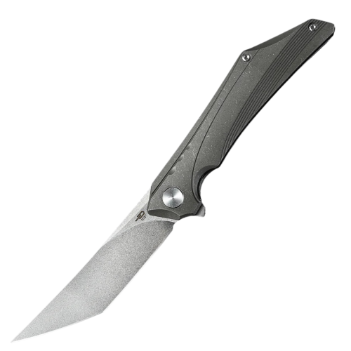 Nóż składany Bestech Kamoza Dark Bead Blasted/Titanium, Stonewashed M390 (BT1911A)-1 51717