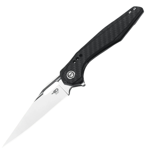 Nóż składany Bestech Malware Grey Titanium/Carbon Fiber, Stonewashed/Satin S35VN by Toddknifeandtool (BT1902C)-1 51720