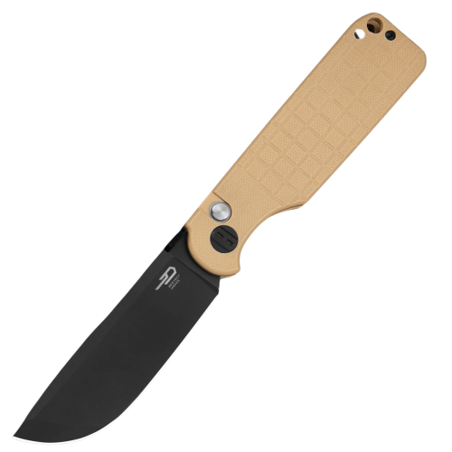 Nóż składany Bestech Glok Khaki G10, Black Stonewashed 14C28N by Keanu Alfaro (BG55C)-1 51740