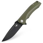 Nóż składany Bestech Mako OD Green G10, Black Stonewashed K110 (BG27D)