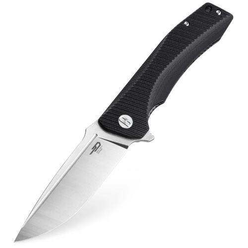 Nóż składany Bestech Mako Black G10, Stonewashed/Satin K110 (BG27A)-1 51761