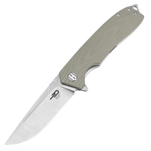 Nóż składany Bestech Lion Beige G10, Stonewashed/Satin D2 (BG01C)-1 51773
