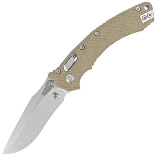 Nóż składany Microtech Amphibian Ram-Lok S/E Fluted OD Green G-10, Stonewashed M390MK by Tony Marfione (137RL-10FLGTOD)-1 51775