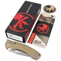 Nóż składany Microtech Amphibian Ram-Lok S/E Fluted OD Green G-10, Stonewashed M390MK by Tony Marfione (137RL-10FLGTOD)-2 51775