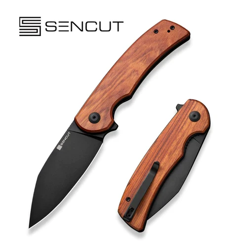 Nóż składany Sencut Omniform Guibourtia Wood, Black 9Cr18MoV (S23064-3)-1 51790