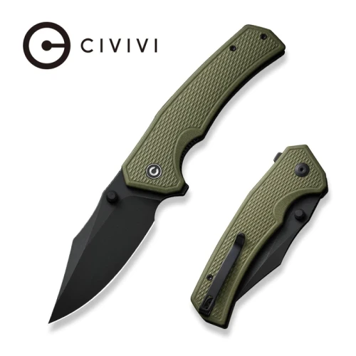 Nóż składany Civivi Vexillum OD Green G10, Black Stonewashed Nitro-V (C23003D-2)-1 51797