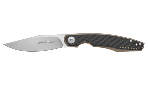Nóż składany Viper Belone Bronze Titanium/Carbon Fiber, Satin M390 by Jesper Voxnæs (V5970BRFC)-1 51802