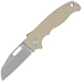 Nóż składany Demko AD20.5 Shark Foot Coyote Tan G10, Stonewashed CPM S35VN by Andrew Demko (205-S35-SFCT)-1 51809