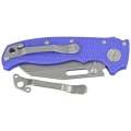 Nóż składany Demko AD20.5 Shark Foot Blue #2 G10, Stonewashed CPM 20CV by Andrew Demko (205-20CV-BLG10-SF)-2 51818