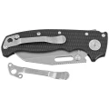 Nóż składany Demko AD20.5 Shark Foot Black G10, Stonewashed CPM 20CV by Andrew Demko (205-20CV-BLK-SF)-2 51820