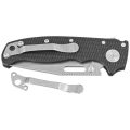 Nóż składany Demko AD20.5 Clip Point Black G10, Stonewashed CPM 20CV by Andrew Demko (205-20CV-BLK-CP)-2 51821