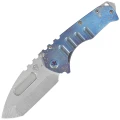 Nóż składany Medford Praetorian T Tanto, Faced/Flm "Galaxy" Handle, Bronze HW, Brsh/"Galaxy" Clip, NP3 Breaker, Satin S45VN by Greg Medford (MK0124STT-03A2-T1CF-BN)-1 51828