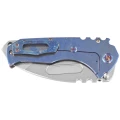 Nóż składany Medford Praetorian T Tanto, Faced/Flm "Galaxy" Handle, Bronze HW, Brsh/"Galaxy" Clip, NP3 Breaker, Satin S45VN by Greg Medford (MK0124STT-03A2-T1CF-BN)-2 51828