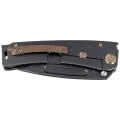 Nóż składany Medford Marauder-H Drop Point, DLC Handle, Bronze HW/Clip, PVD Breaker, DLC S45VN by Greg Medford (MK0454PD-30PV-T1C1-BP)-2 51829
