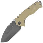 Nóż składany Medford Praetorian Scout M/P Tanto OD Green G10 Handle PVD HW/Clip PVD Breaker DLC D2 by Greg Medford (MKM30DPT-1010-TPCP-BP)