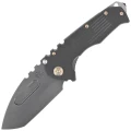 Nóż składany Medford Praetorian Scout M/P Tanto, Black G10 Handle, Bronze HW, DLC Clip, DLC Breaker, DLC D2 by Greg Medford (MKM30DPT-0808-T1CP-BP)-1 51833