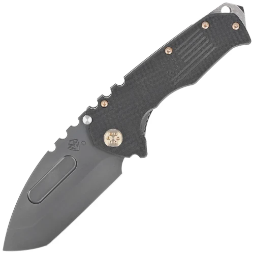 Nóż składany Medford Praetorian Scout M/P Tanto, Black G10 Handle, Bronze HW, DLC Clip, DLC Breaker, DLC D2 by Greg Medford (MKM30DPT-0808-T1CP-BP)-1 51833