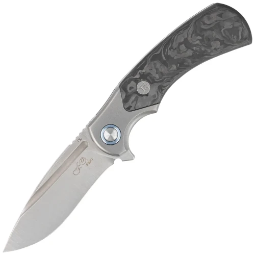 Nóż składany Fox 40th Anniversary Knife Marble Carbon Fiber, Satin M390 (FX-F2017)-1 51841