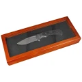 Nóż składany Fox 40th Anniversary Knife Marble Carbon Fiber, Damasteel DS93X Gysinge (FX-F2017 D)-3 51842