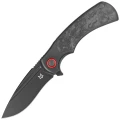 Nóż składany Fox 40th Anniversary Knife Marble Carbon Fiber, Black PVD M390 (FX-F2017 R)-1 51843