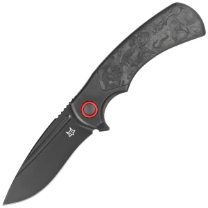 Nóż składany Fox 40th Anniversary Knife Marble Carbon Fiber Black PVD M390 (FX-F2017 R)