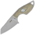 Nóż na szyje MKM Mikro 2 Green Canvas Micarta, Stonewashed M390 by Jesper Voxnæs (MKMR02-GC)-1 51845